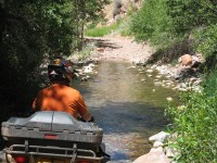 image0037 Ron crosses the stream